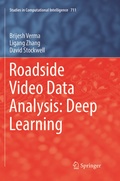 Cover: Roadside Video Data Analysis - Springer