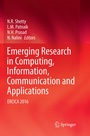 Cover: Emerging Research in Computing, Information, Communication and Applications - Springer