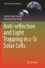 Cover: Anti-reflection and Light Trapping in c-Si Solar Cells - Springer