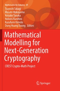 Enlarge image Cover: Mathematical Modelling for Next-Generation Cryptography - Springer