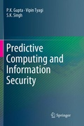 Cover: Predictive Computing and Information Security - Springer