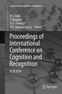Cover: Proceedings of International Conference on Cognition and Recognition - Springer