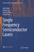 Cover: Single Frequency Semiconductor Lasers - Springer