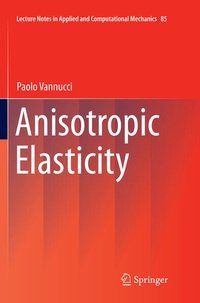 Enlarge image Cover: Anisotropic Elasticity - Springer