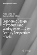 Cover: Ergonomic Design of Products and Worksystems - 21st Century Perspectives of Asia - Springer