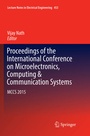 Cover: Proceedings of the International Conference on Microelectronics, Computing & Communication Systems - Springer