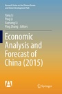 Cover: Economic Analysis and Forecast of China (2015) - Springer