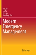 Cover: Modern Emergency Management - Springer