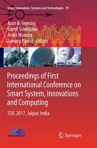 Enlarge image Cover: Proceedings of First International Conference on Smart System, Innovations and Computing - Springer