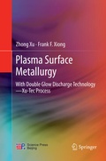 Cover: Plasma Surface Metallurgy - Springer