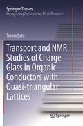 Cover: Transport and NMR Studies of Charge Glass in Organic Conductors with Quasi-triangular Lattices - Springer
