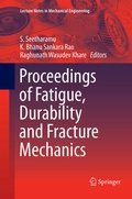 Cover: Proceedings of Fatigue, Durability and Fracture Mechanics - Springer