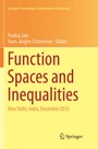 Cover: Function Spaces and Inequalities - Springer