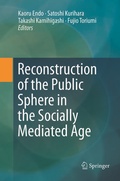 Cover: Reconstruction of the Public Sphere in the Socially Mediated Age - Springer