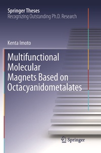 Abbildung von: Multifunctional Molecular Magnets Based on Octacyanidometalates - Springer