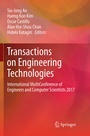 Cover: Transactions on Engineering Technologies - Springer