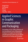 Cover: Applied Sciences in Graphic Communication and Packaging - Springer