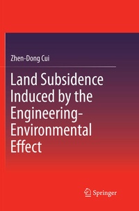 Enlarge image Cover: Land Subsidence Induced by the Engineering-Environmental Effect - Springer