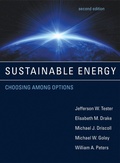 Cover: Sustainable Energy, second edition - MIT Press