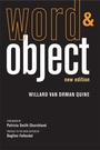 Cover: Word and Object, new edition - MIT Press