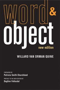 Enlarge image Cover: Word and Object, new edition - MIT Press