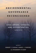 Cover: Environmental Governance Reconsidered, second edition - MIT Press