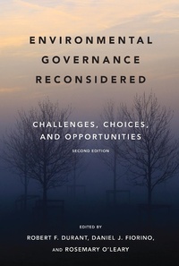 Enlarge image Cover: Environmental Governance Reconsidered, second edition - MIT Press