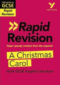 Enlarge image Cover: York Notes RAPID AQA GCSE (Revision Guide) A Christmas Carol - for 2026, 2027 exams - Pearson Education Limited