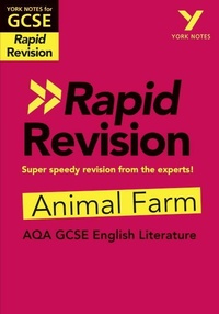 Enlarge image Cover: York Notes RAPID AQA GCSE (Revision Guide) Animal Farm - for 2026, 2027 exams - Pearson Education Limited