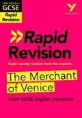 Cover: York Notes RAPID AQA GCSE (Revision Guide) The Merchant of Venice - for 2026, 2027 exams - Pearson Education Limited