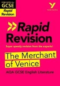 Enlarge image Cover: York Notes RAPID AQA GCSE (Revision Guide) The Merchant of Venice - for 2026, 2027 exams - Pearson Education Limited