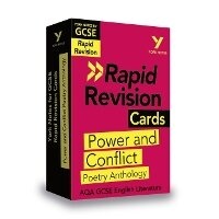 Enlarge image Cover: York Notes RAPID AQA GCSE (Revision Cards) Power and Conflict Poetry Anthology - for 2026, 2027 exams - Pearson Education Limited