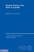 Cover: Number Theory in the Spirit of Liouville - Cambridge University Press