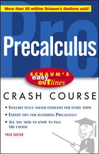 Abbildung von: Schaum's Easy Outline of Precalculus - McGraw-Hill Education