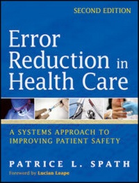 Bild vergrößern Bild: Error Reduction in Health Care - Jossey-Bass