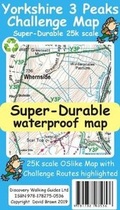 Cover: Yorkshire 3 Peaks Challenge Map - Discovery Walking Guides Ltd