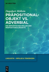 Abbildung von: Präpositionalobjekt vs. Adverbial - De Gruyter