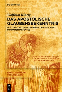 Abbildung von: Das Apostolische Glaubensbekenntnis - De Gruyter