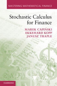 Enlarge image Cover: Stochastic Calculus for Finance - Cambridge University Press