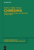 Cover: Chr&eacute;sima - De Gruyter