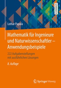 Abbildung von: Mathematik für Ingenieure und Naturwissenschaftler - Anwendungsbeispiele - Springer Vieweg