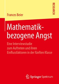 Bild: Mathematikbezogene Angst - Springer Spektrum