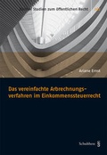Cover: Das vereinfachte Abrechnungsverfahren im Einkommenssteuerrecht - Schulthess Juristische Medien