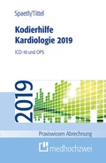 Cover: Kodierhilfe Kardiologie 2019 - medhochzwei Verlag