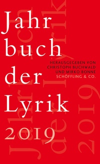 Abbildung von: Jahrbuch der Lyrik 2019 - Schöffling