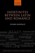 Cover: Indefinites between Latin and Romance - OUP eBook