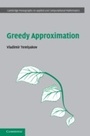 Cover: Greedy Approximation - Cambridge University Press