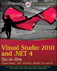 Enlarge image Cover: Visual Studio 2010 and .NET 4 Six-in-One - Wrox
