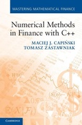 Cover: Numerical Methods in Finance with C++ - Cambridge University Press