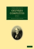 Cover: Oeuvres completes - Cambridge University Press